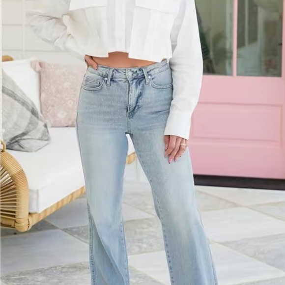 Judy Blue High Rise Secret Sauce Boot Cut Blue Vintage Jeans Relaxed Fit - Picture 2 of 9